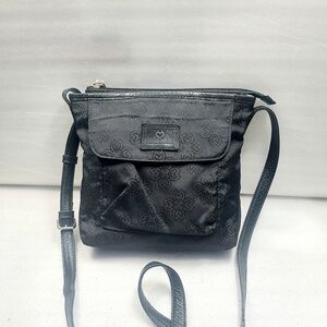Mila Schon Canvas Leather Bag